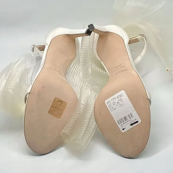 Jimmy Choo Aveline bow detail sandals size 37.5